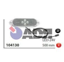 ILUMINACION VIGNAL 104130 - GALIBO LED BLANCO SMD 04 BK CB ADR LG 500