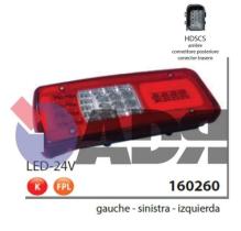ILUMINACION VIGNAL 160260 - PILOTO TRAS.IZDO.LC11 LED DAF
