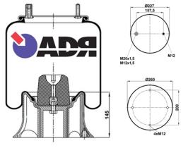 Adr 51304514 - FUELLE CPLTO. P.PLASTIC. FRU/, ROR