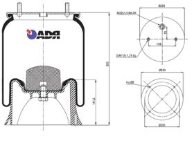 Firestone 53399302 - SILENCIOSO PIPE BENDING 90