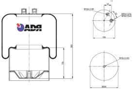 Wabco 51328901 - FUELLE COMPLETO MB