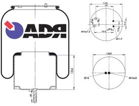 Adr 51323822 - FUELLE DE SUSPENSION SCANIA SERIE R (1434933)