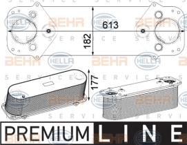 Hella 8ML376750501 - INTERCOOLER MAN TGX/TGS