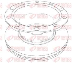 VALX OEM NCA121720 - DISCO V.I. VALX / LECITRAILER 430mm