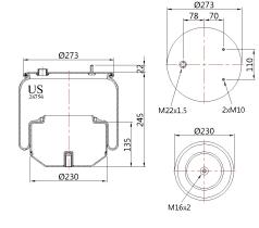 Montcada 26754K - FUELLE SUSPENSION DAF EURO 6