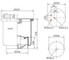 GALI 24940KPP - FUELLE DE SUSPENSION BPW